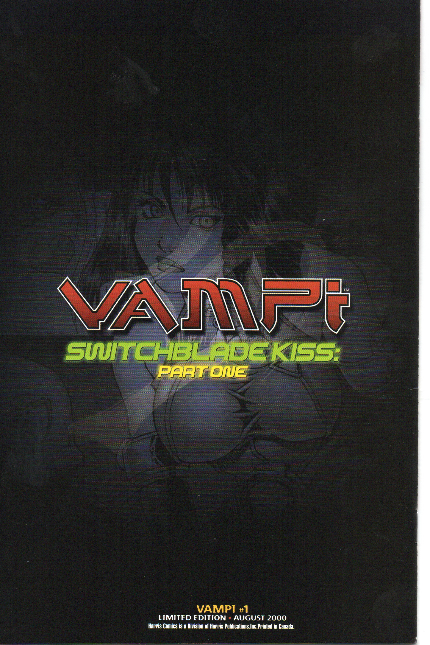 Vampi #1C (Variant Cover) Comic Book by Anarchy Studios at TheGlassyLass.com