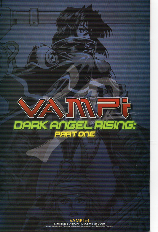 Vampi #4L (Variant Cover) Comic Book by Anarchy Studios at TheGlassyLass.com