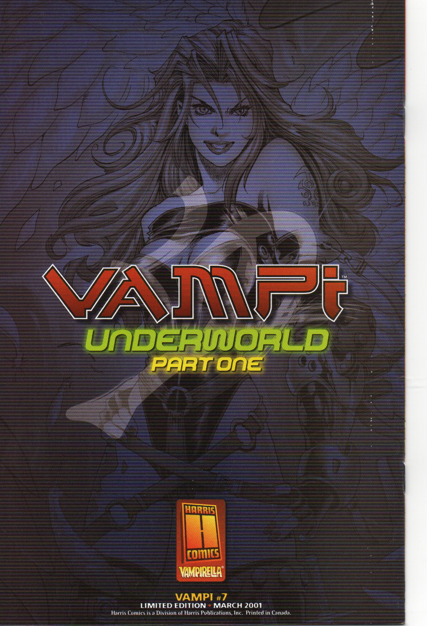 Vampi #7B (Variant Cover) Comic Book by Anarchy Studios at TheGlassyLass.com