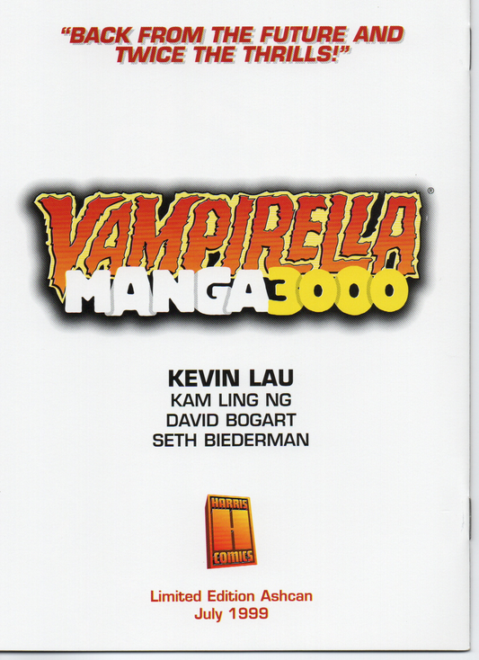 Vampirella Manga 3000 (Ashcan) Comic Book by Harris Comics at TheGlassyLass.com