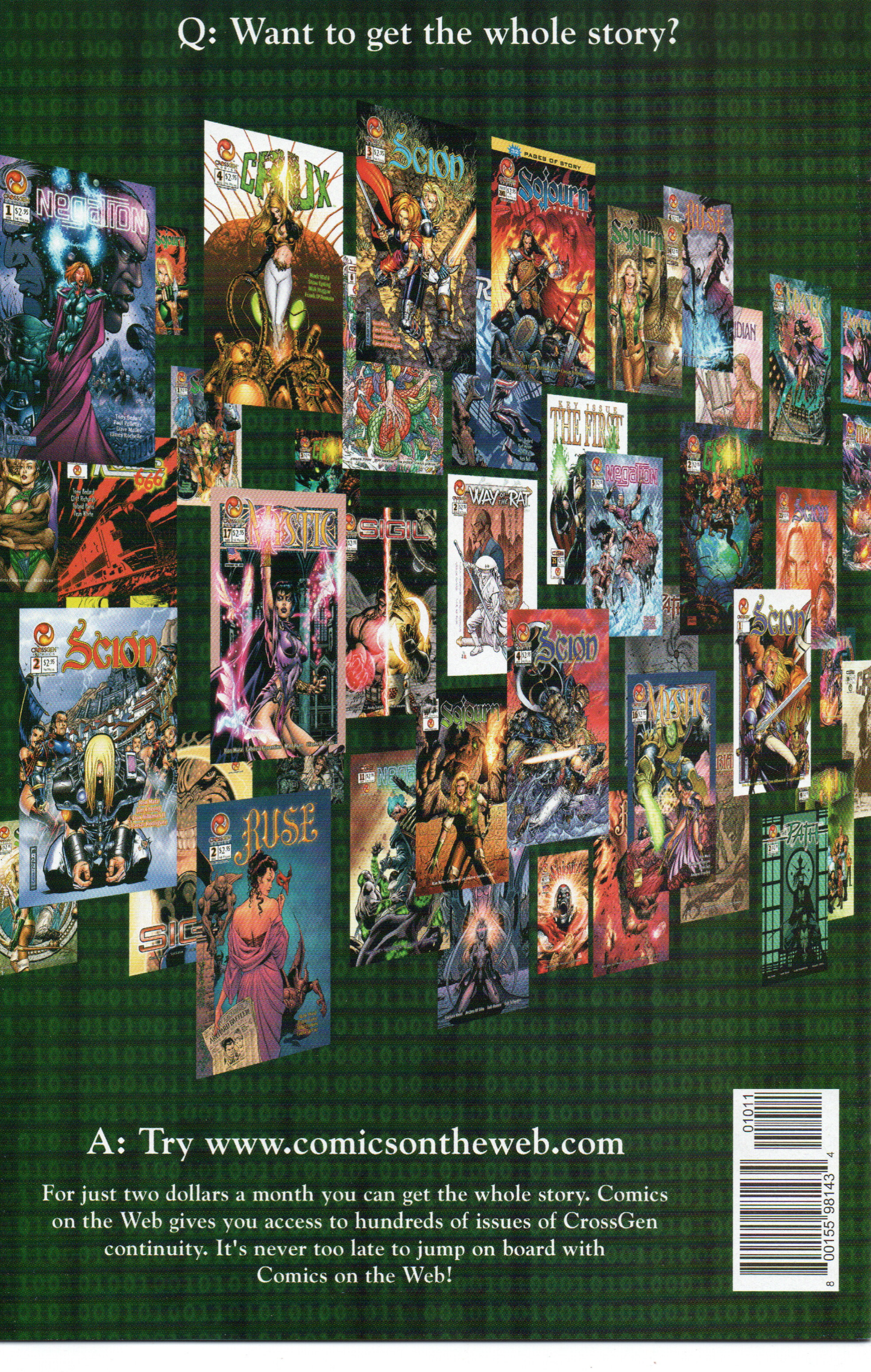 Way of the Rat #10 Comic Book by CrossGen Comics at TheGlassyLass.com