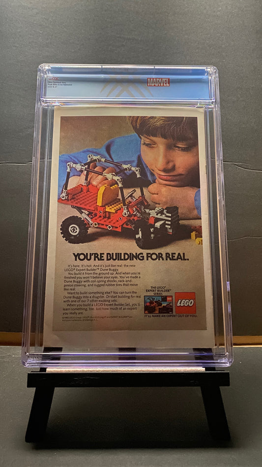 Wolverine #4 (1984) Limited Edition Comic Book CGC Graded 8.5 from TheGlassyLass.com - Back Cover