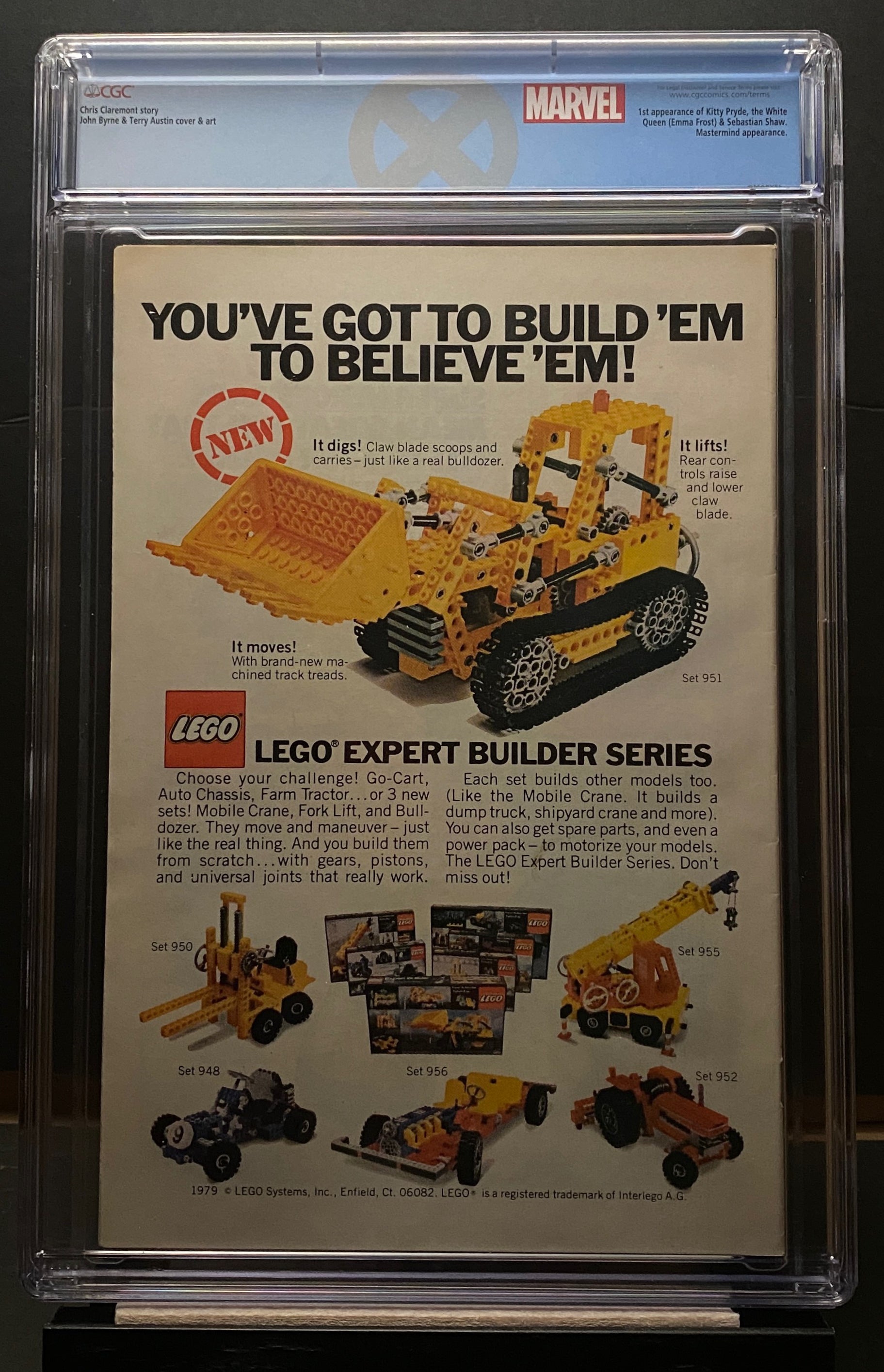 X-Men #129 CGC Graded 9.0 from TheGlassyLass.com - Back Cover