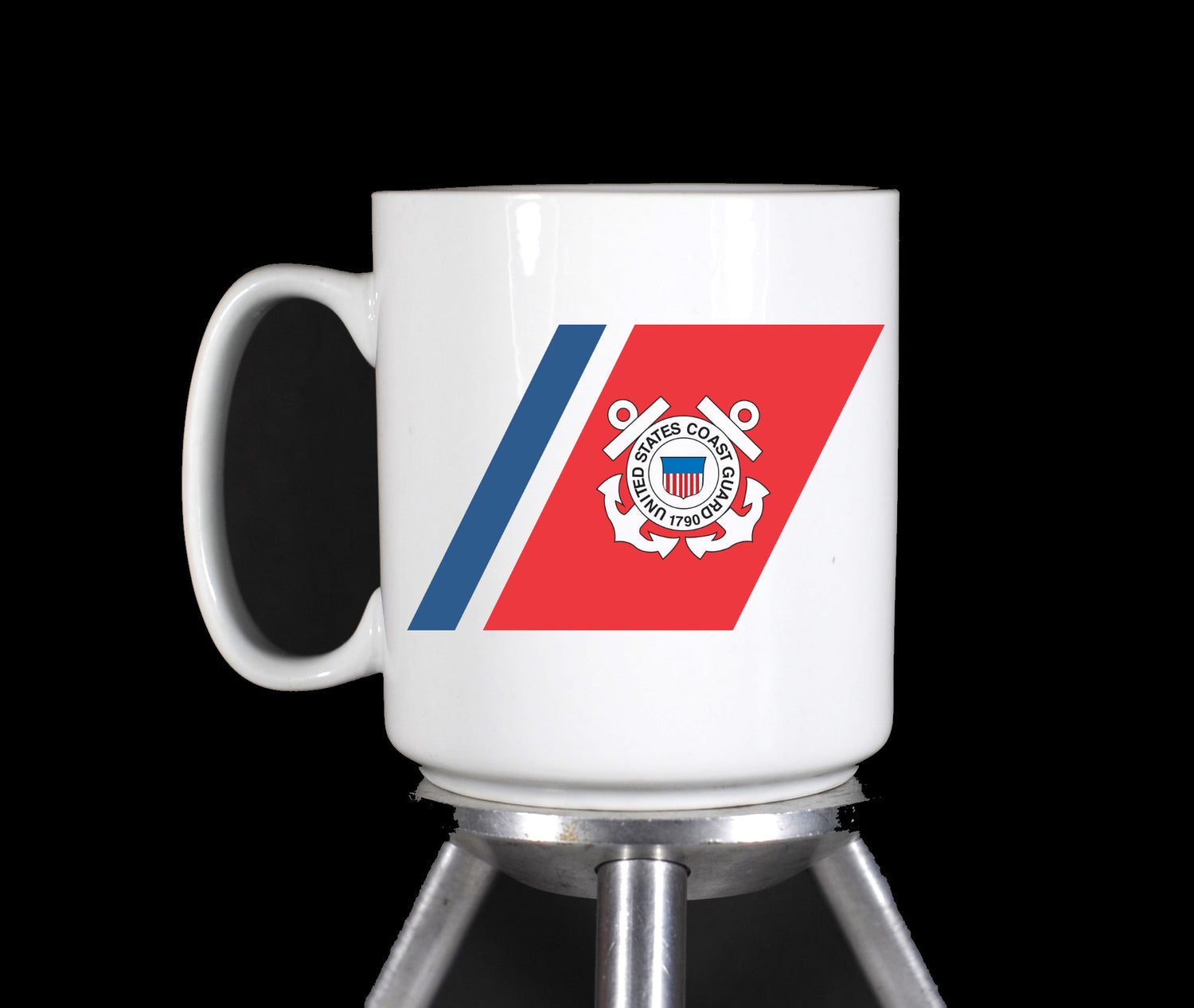 US Coast Guard Hull Crest Coffee Mug by TheGlassyLass.com