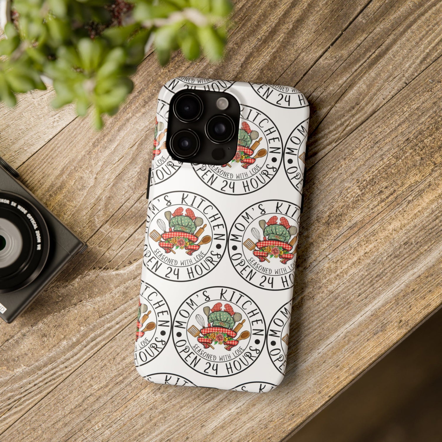 Mom's Kitchen iPhone "Tough Case" by TheGlassyLass.com