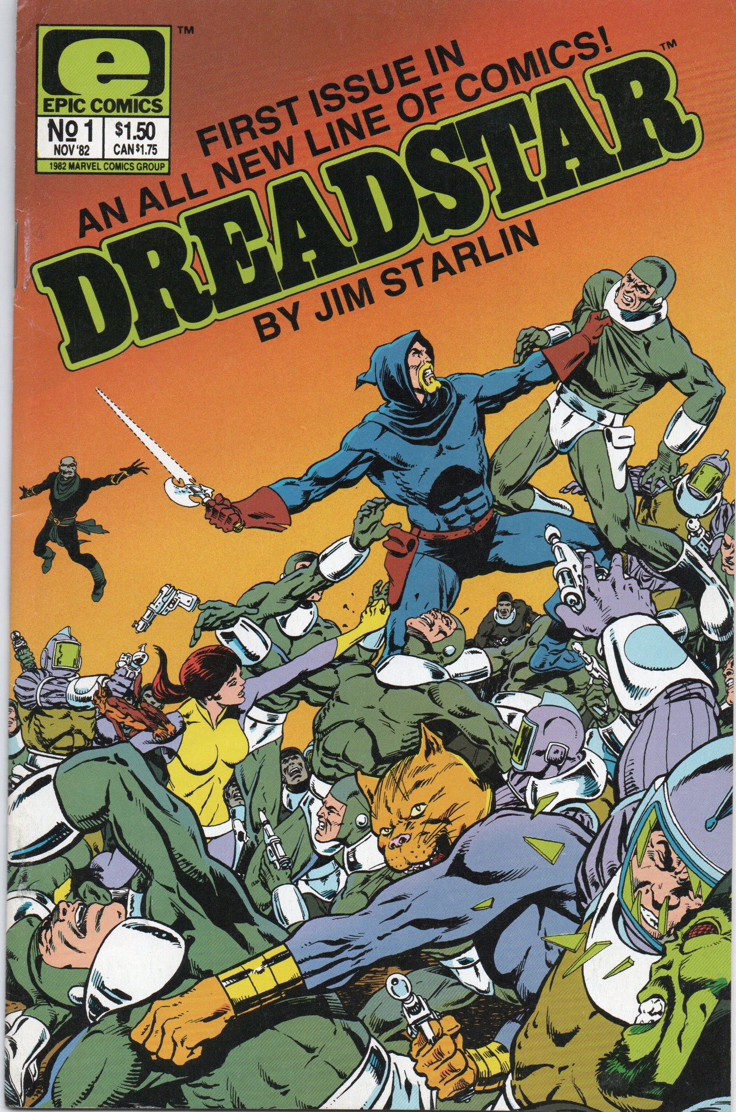 Dreadstar Comic Books from TheGlassyLass.com