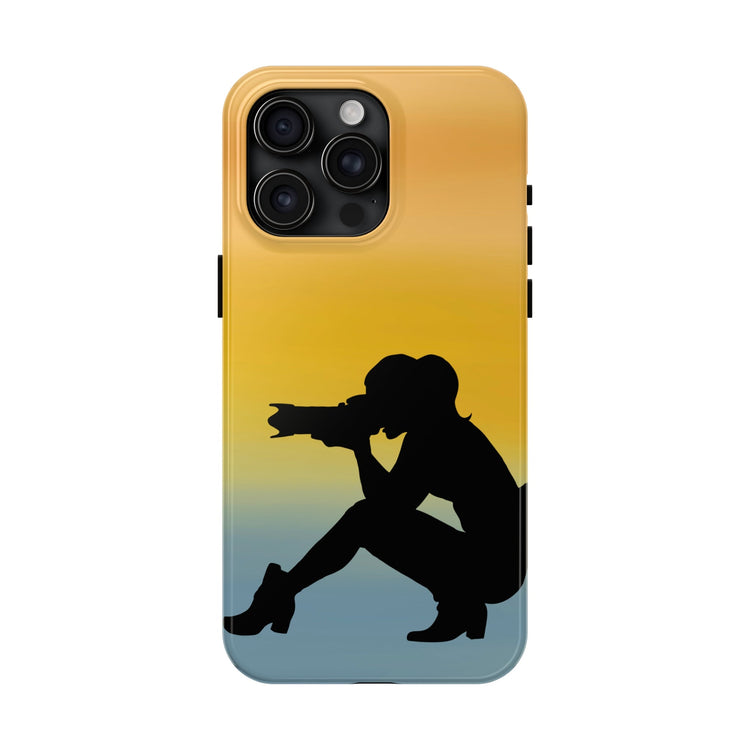 Photographer iPhone "Tough Case" design by TheGlassyLass.com