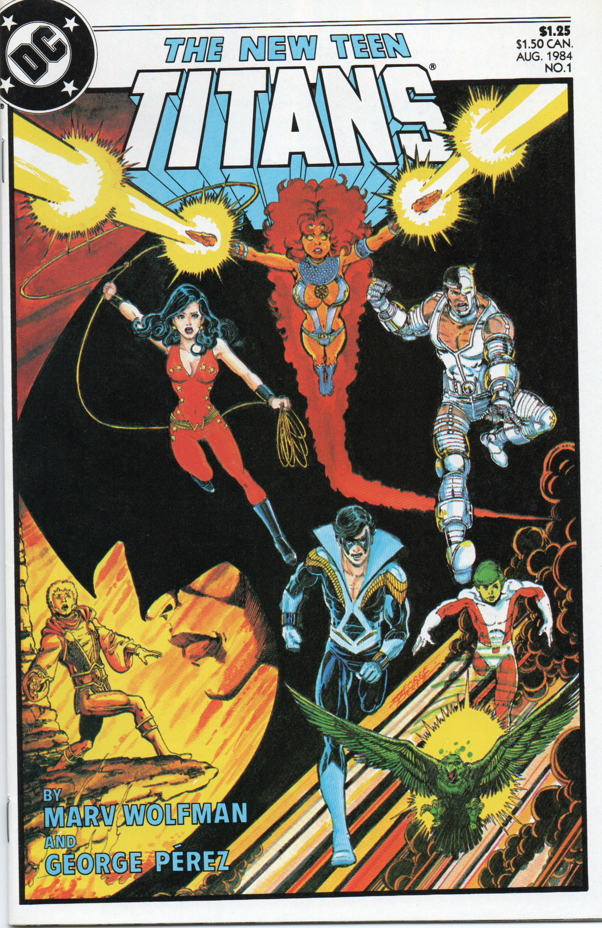 The New Teen Titans Comic Books from TheGlassyLass.com