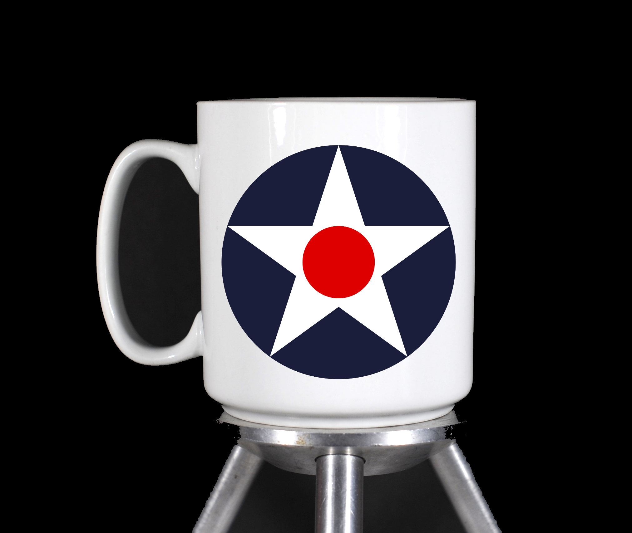Military Roundel Coffee Mugs Custom Printed by TheGlassyLass.com