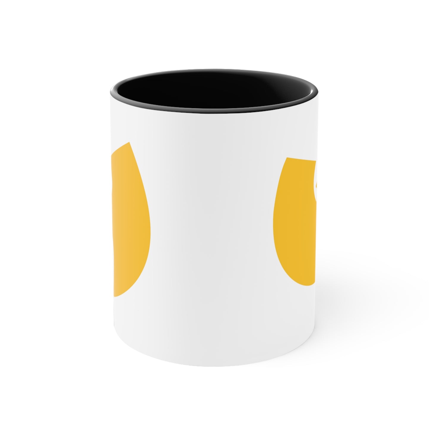Wu-Tang Yellow Coffee Mug - Double Sided Black Accent White Ceramic 11oz by TheGlassyLass