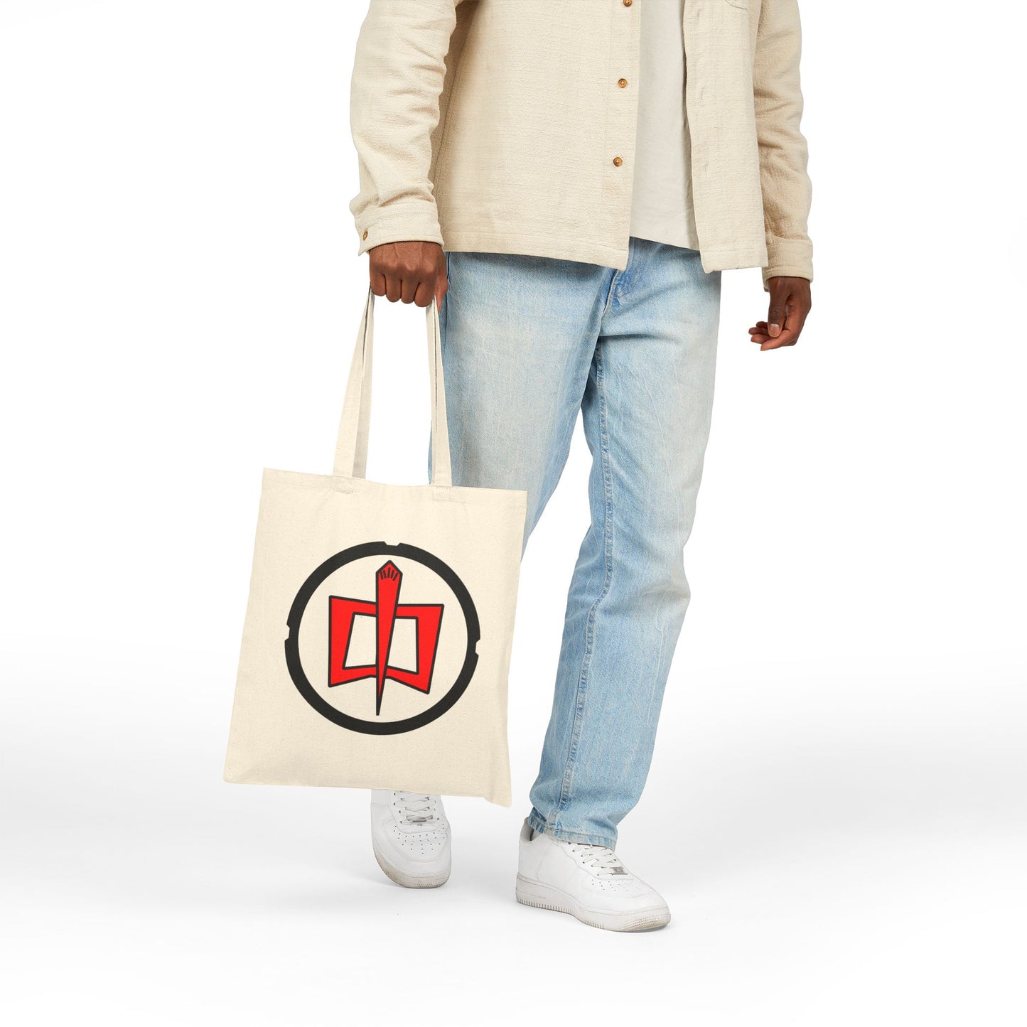 Greatest American Hero Logo Tote Bag - Heavyweight 100% Cotton Canvas by TheGlassyLass.com