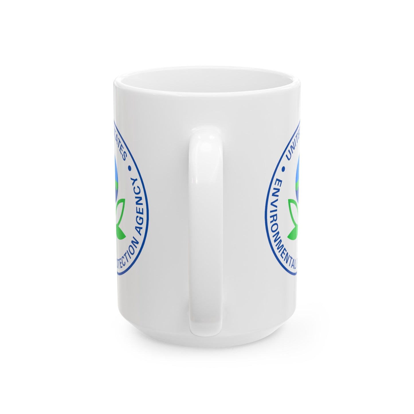 EPA Coffee Mug - Double Sided White Ceramic 15oz by TheGlassyLass.com