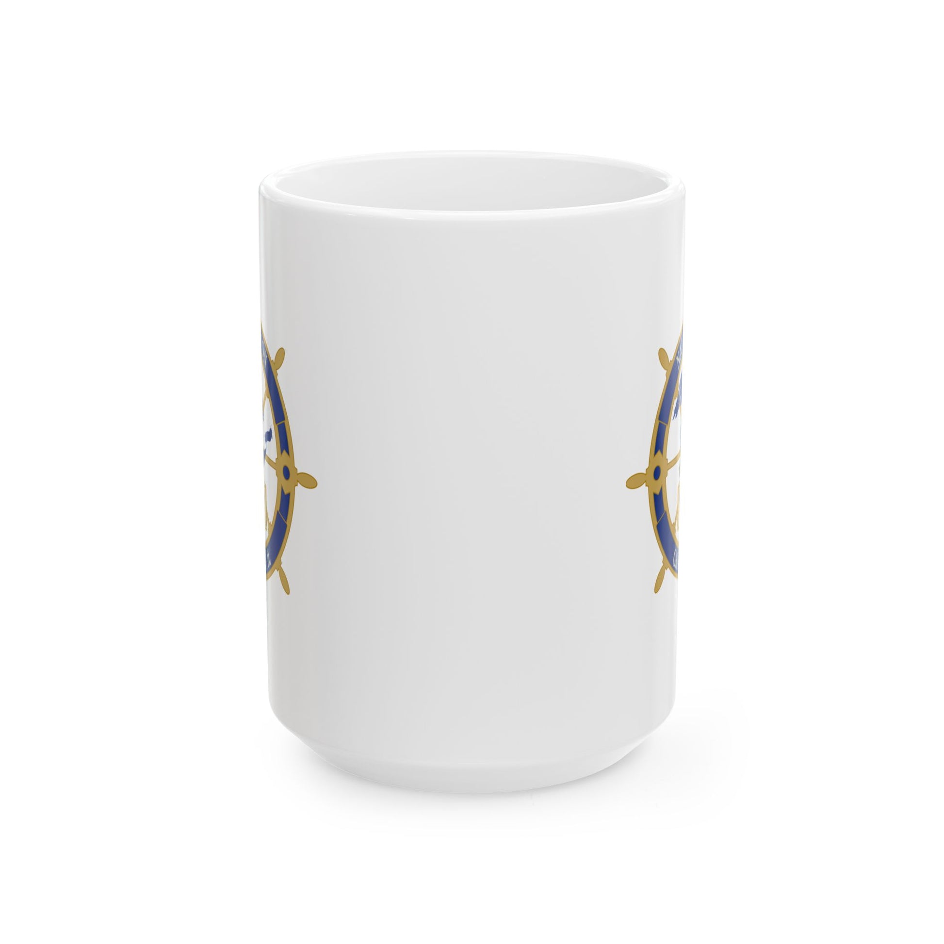 Naval Station Great Lakes Coffee Mug - Double Sided White Ceramic 15oz by TheGlassyLass.com