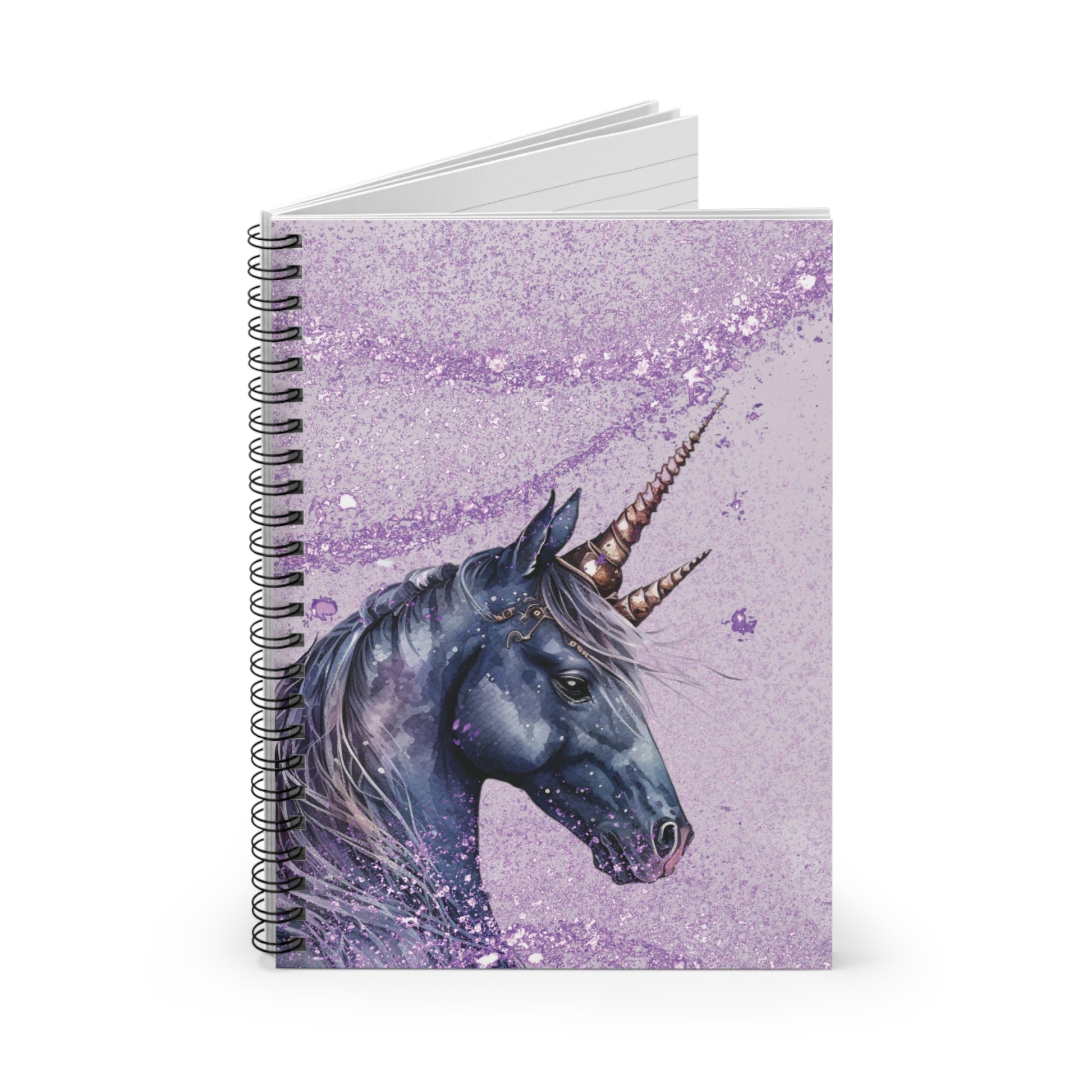 Magic Happens Here: Spiral Notebook - Log Books - Journals - Diaries - and More Custom Printed by TheGlassyLass
