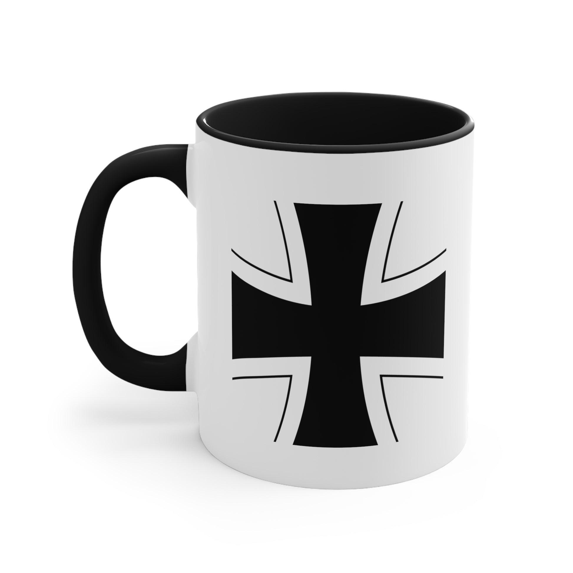 German Air Force Roundel Coffee Mug - Double Sided Black Accent Ceramic 11oz - by TheGlassyLass.com