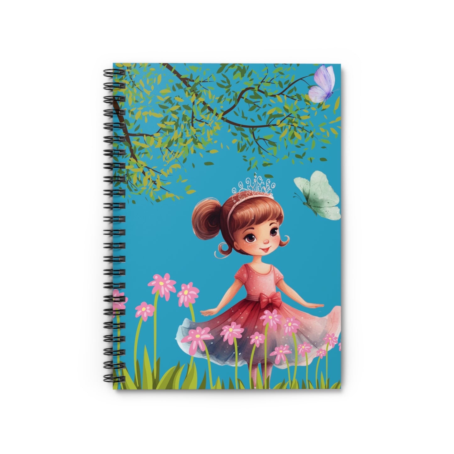 Butterfly Princess: Spiral Notebook - Log Books - Journals - Diaries - and More Custom Printed by TheGlassyLass