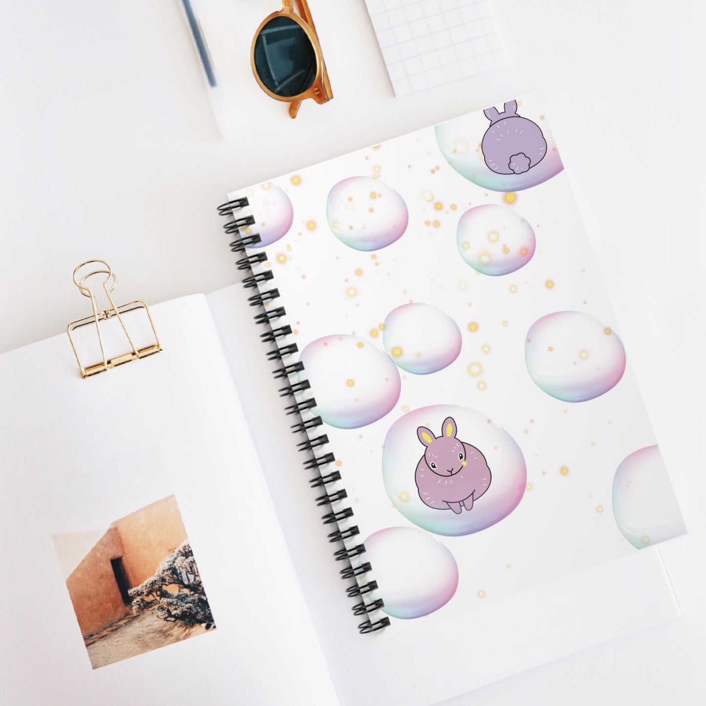 Little Bunny Foo Foo: Spiral Notebook - Log Books - Journals - Diaries - and More Custom Printed by TheGlassyLass