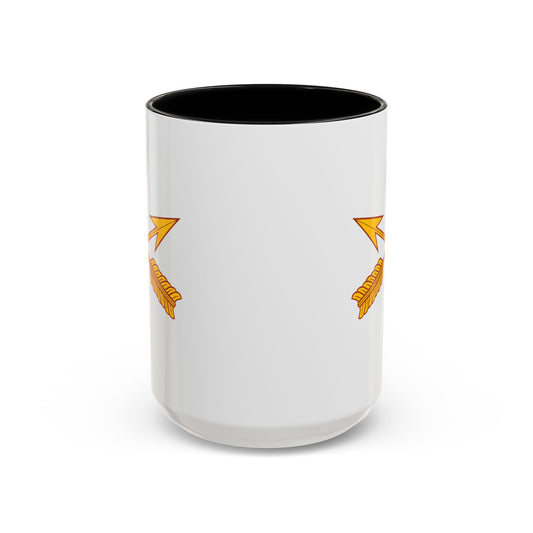 US Army Special Forces Coffee Mug - Double Sided Black Accent White Ceramic 15oz by TheGlassyLass.com