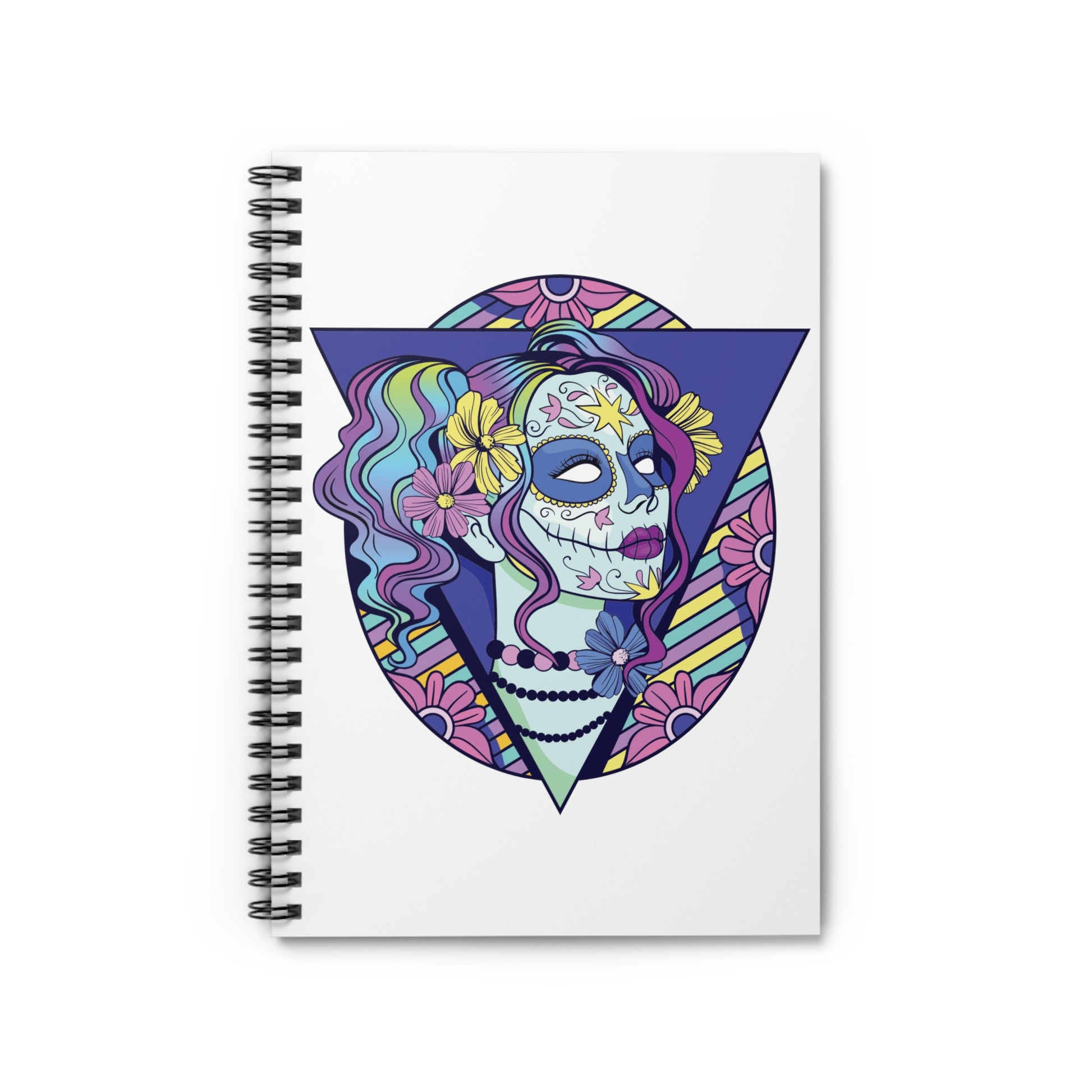 Candy Skull: Spiral Notebook - Log Books - Journals - Diaries - and More Custom Printed by TheGlassyLass