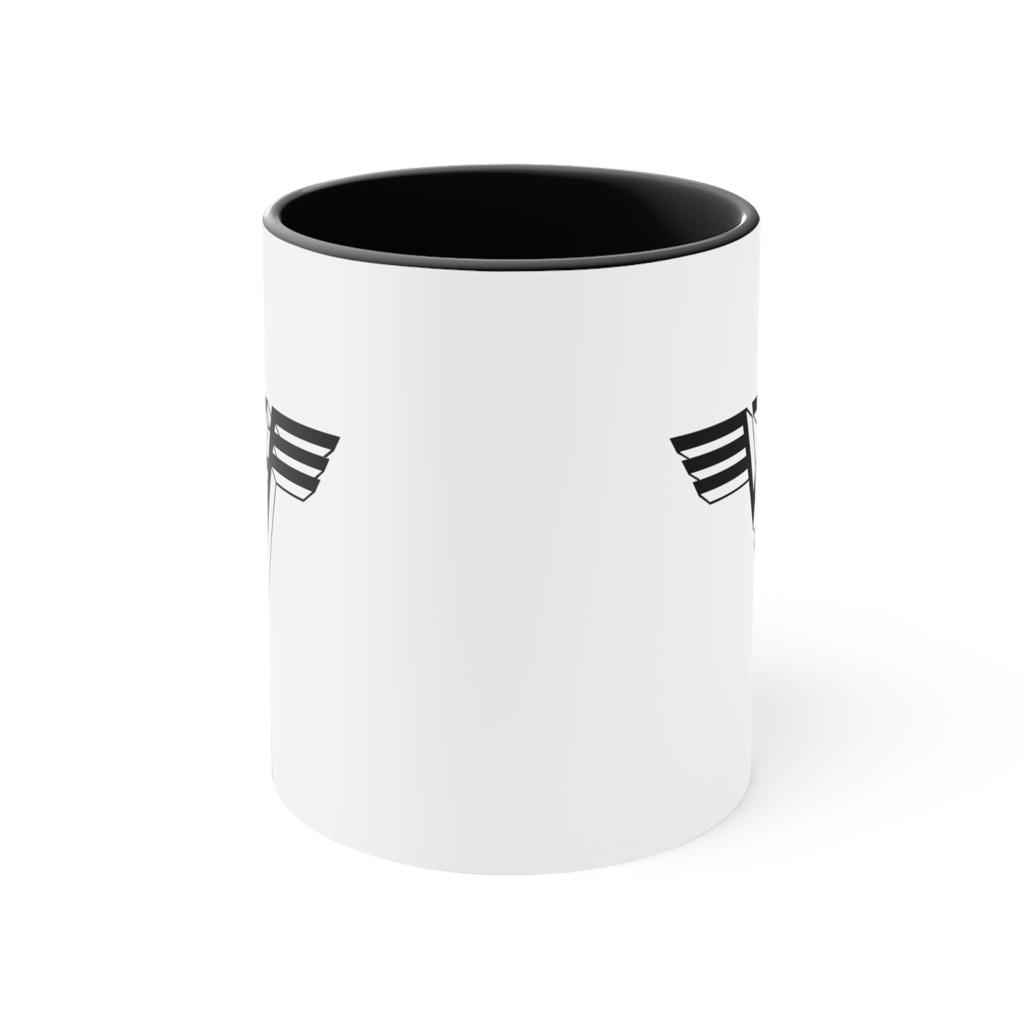 Van Halen Coffee Mug - Double Sided Black Accent White Ceramic 11oz by TheGlassyLass