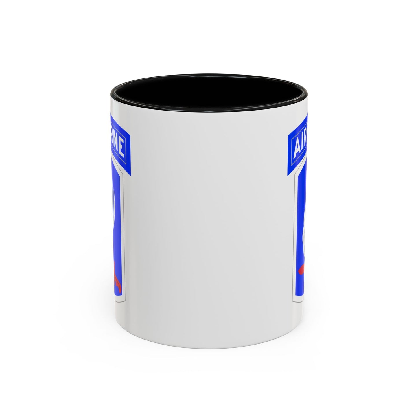 173rd Airborne Brigade Seal Coffee Mug - Double Sided Print, Black Accent White Ceramic, 11oz by TheGlassyLass.com