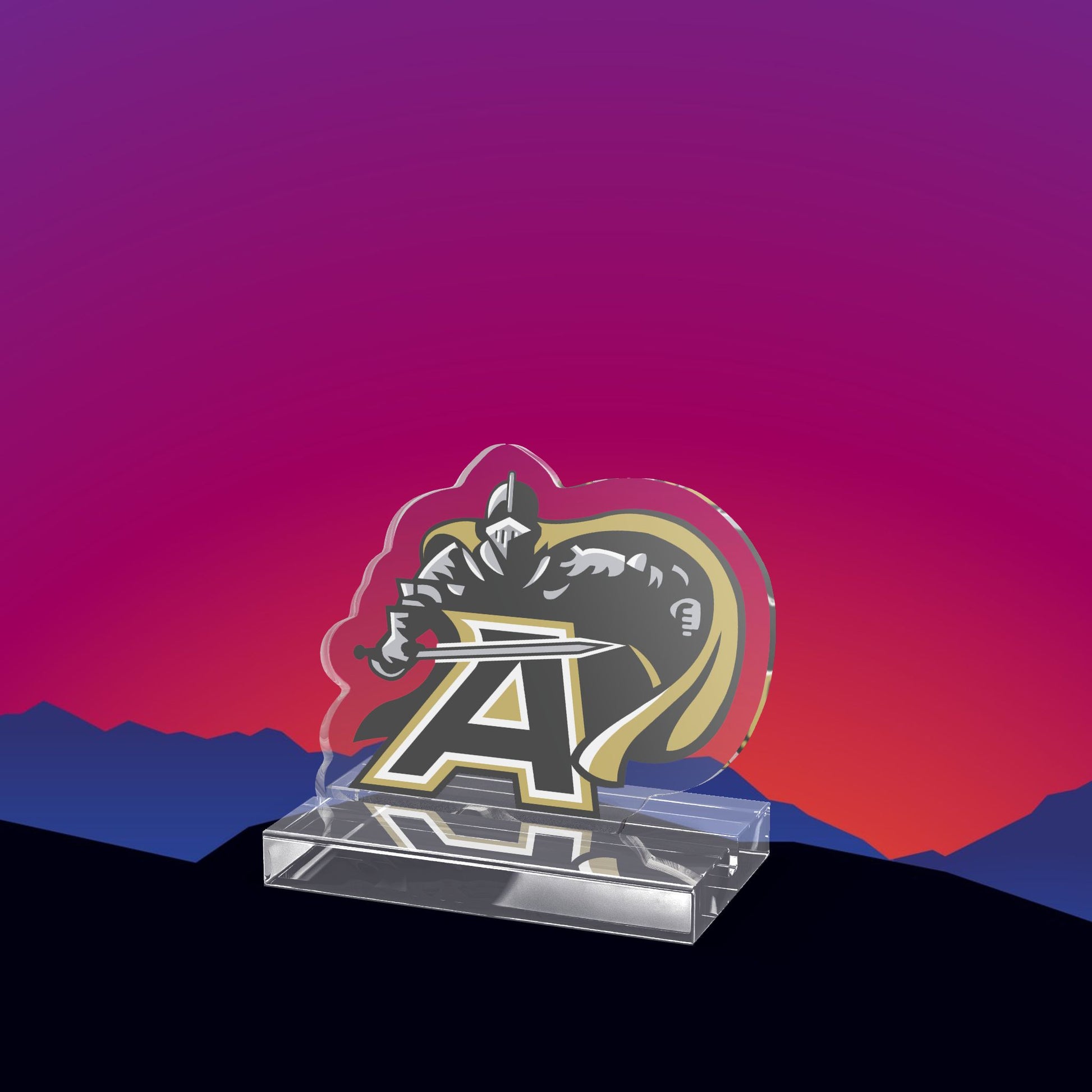 Army Black Knights Acrylic Standee by TheGlassyLass.com