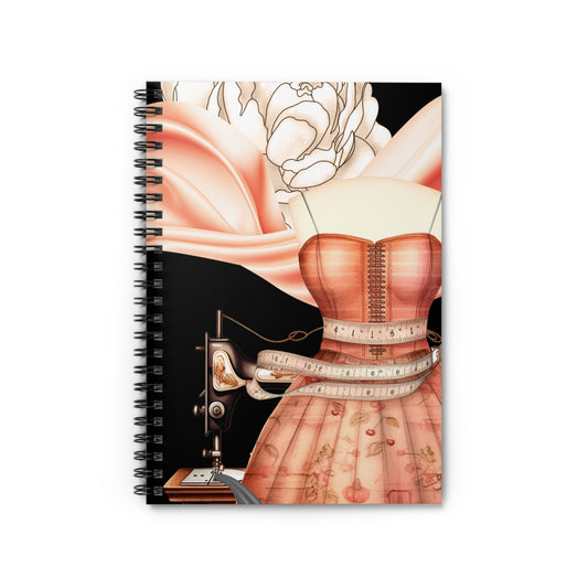 Measure Twice: Spiral Notebook - Log Books - Journals - Diaries - and More Custom Printed by TheGlassyLass