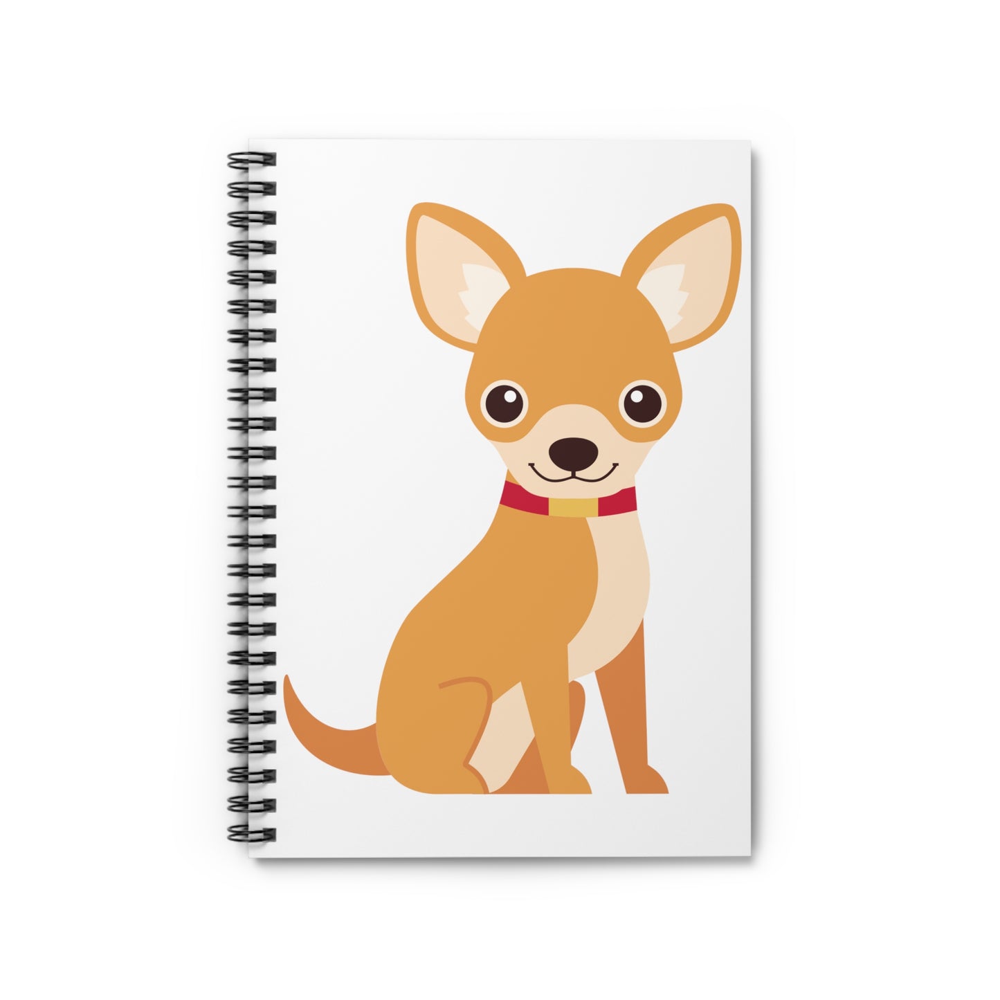 Happy Chihuahua: Spiral Notebook - Log Books - Journals - Diaries - and More Custom Printed by TheGlassyLass