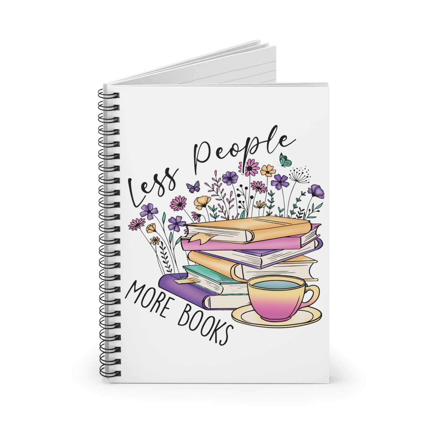 Happiness Is: Spiral Notebook - Log Books - Journals - Diaries - and More Custom Printed by TheGlassyLass.com