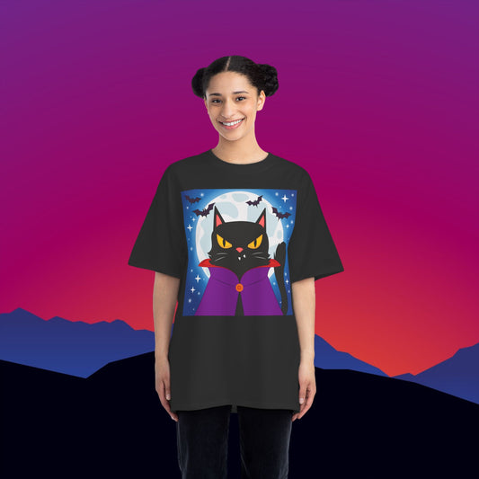 Feline Overlord T-Shirt: (Hanes Beefy-T 100% Preshrunk Cotton Custom Printed by TheGlassyLass.com