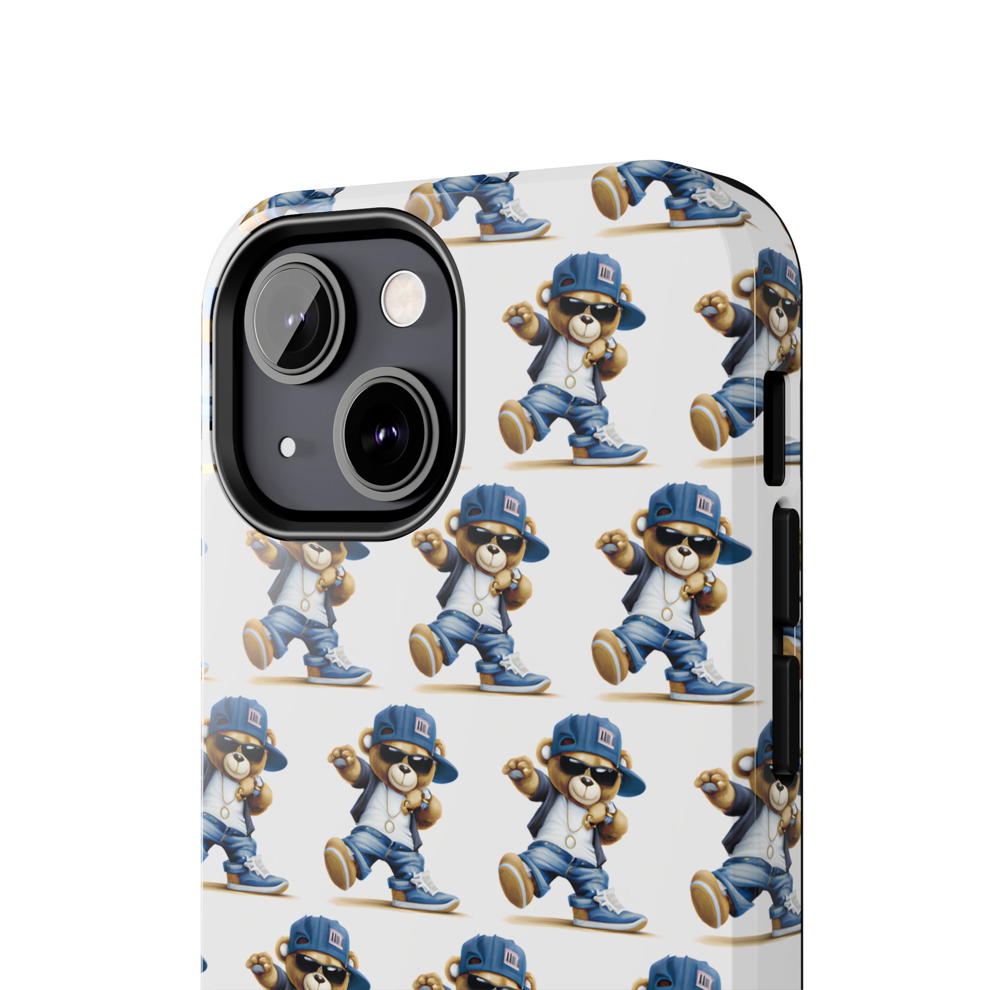 Teddy Wrapper: iPhone Tough Case Design - Wireless Charging - Superior Protection - Original Graphics by TheGlassyLass.com