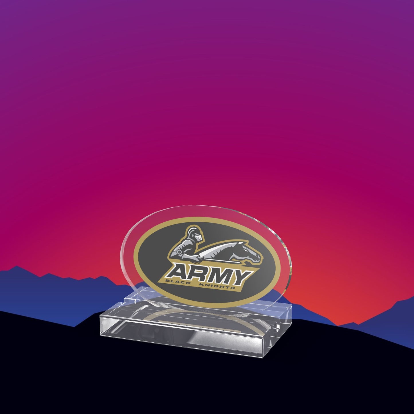 Army Black Knights Acrylic Standee by TheGlassyLass.com
