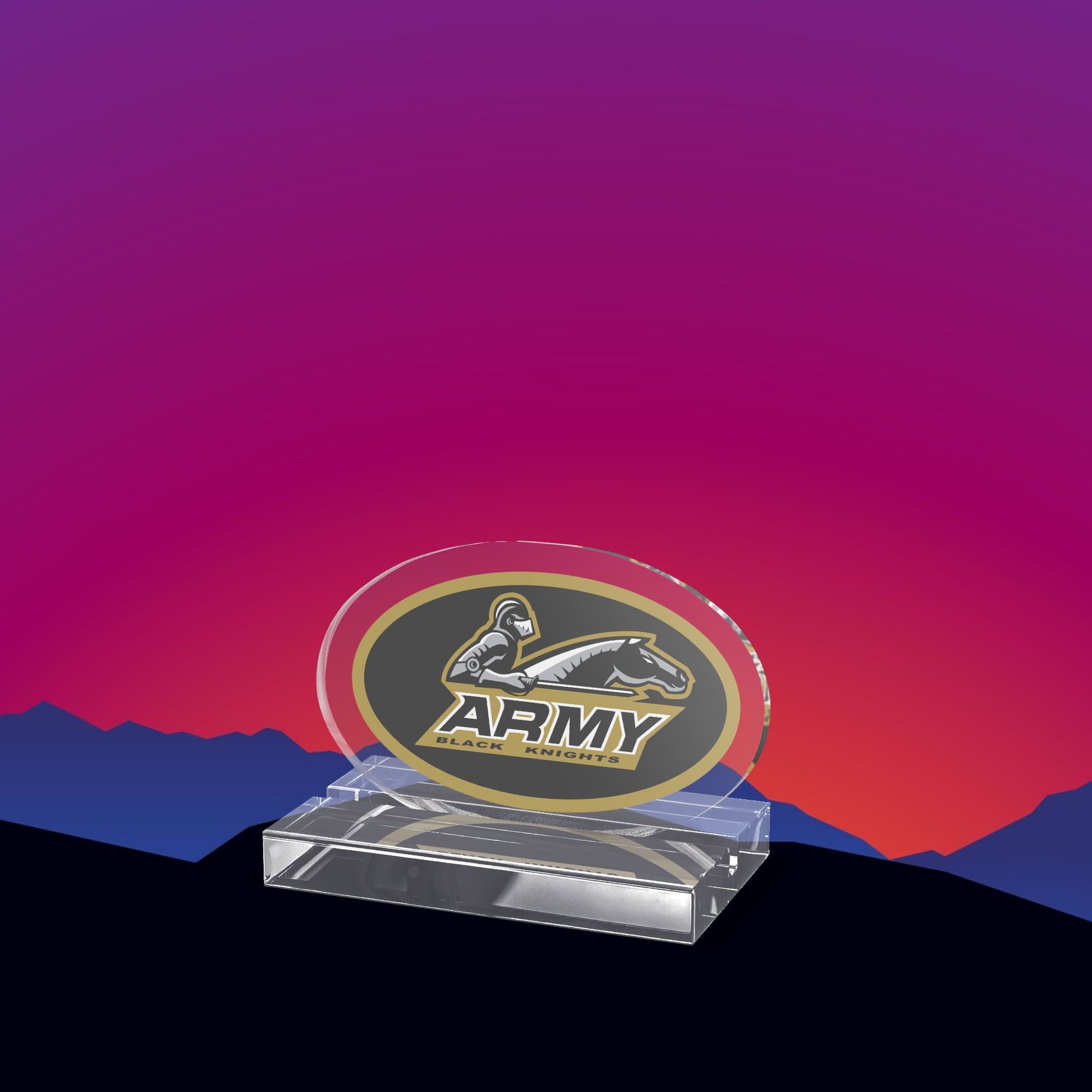 Army Black Knights Acrylic Standee by TheGlassyLass.com