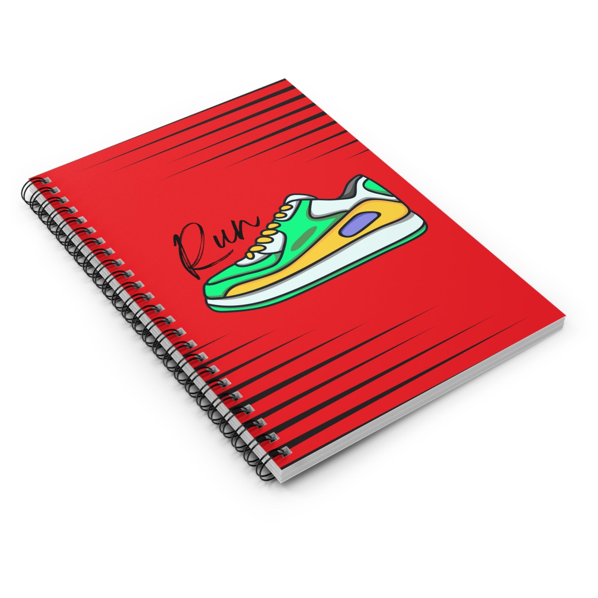 Run: Spiral Notebook - Log Books - Journals - Diaries - and More Custom Printed by TheGlassyLass.com