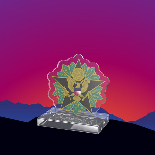 United States Army General Staff Acrylic Standee by TheGlassyLass.com