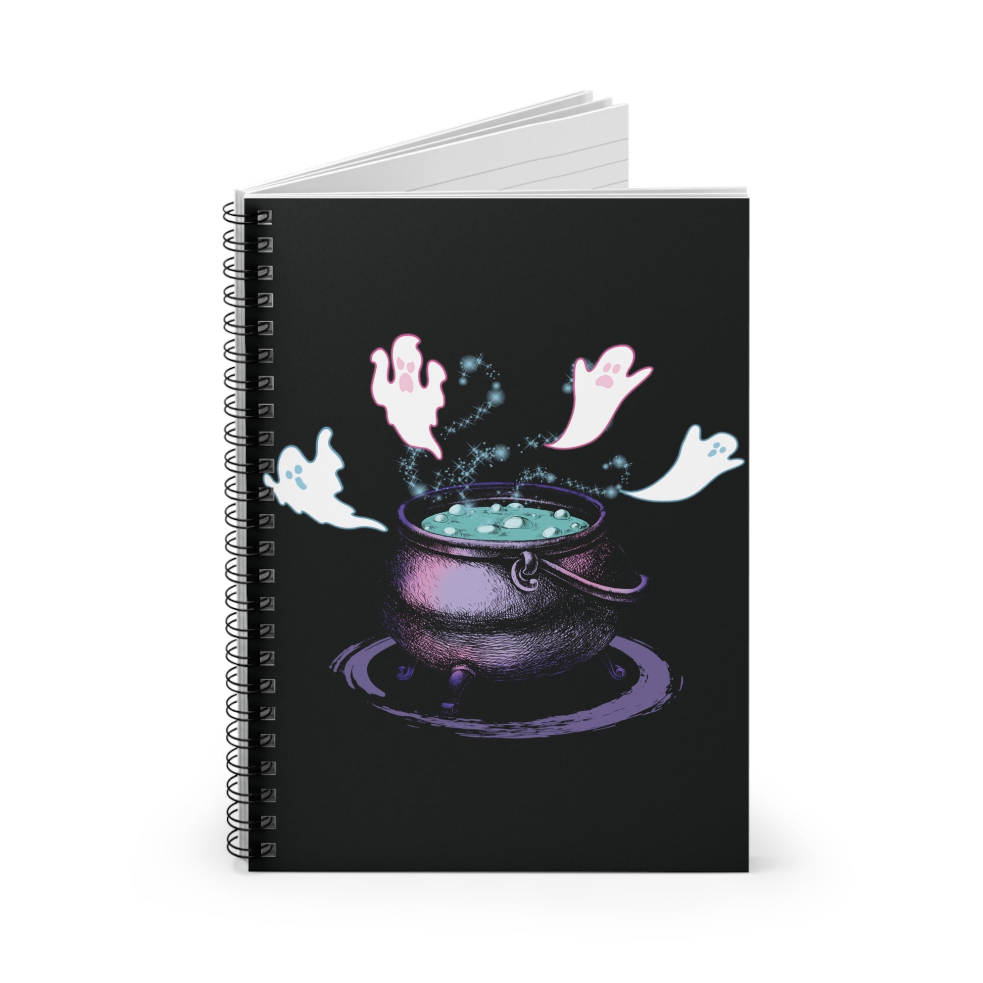 Ghostly Brew Spellbook: Spiral Notebook - Log Books - Journals - Diaries - and More Custom Printed by TheGlassyLass