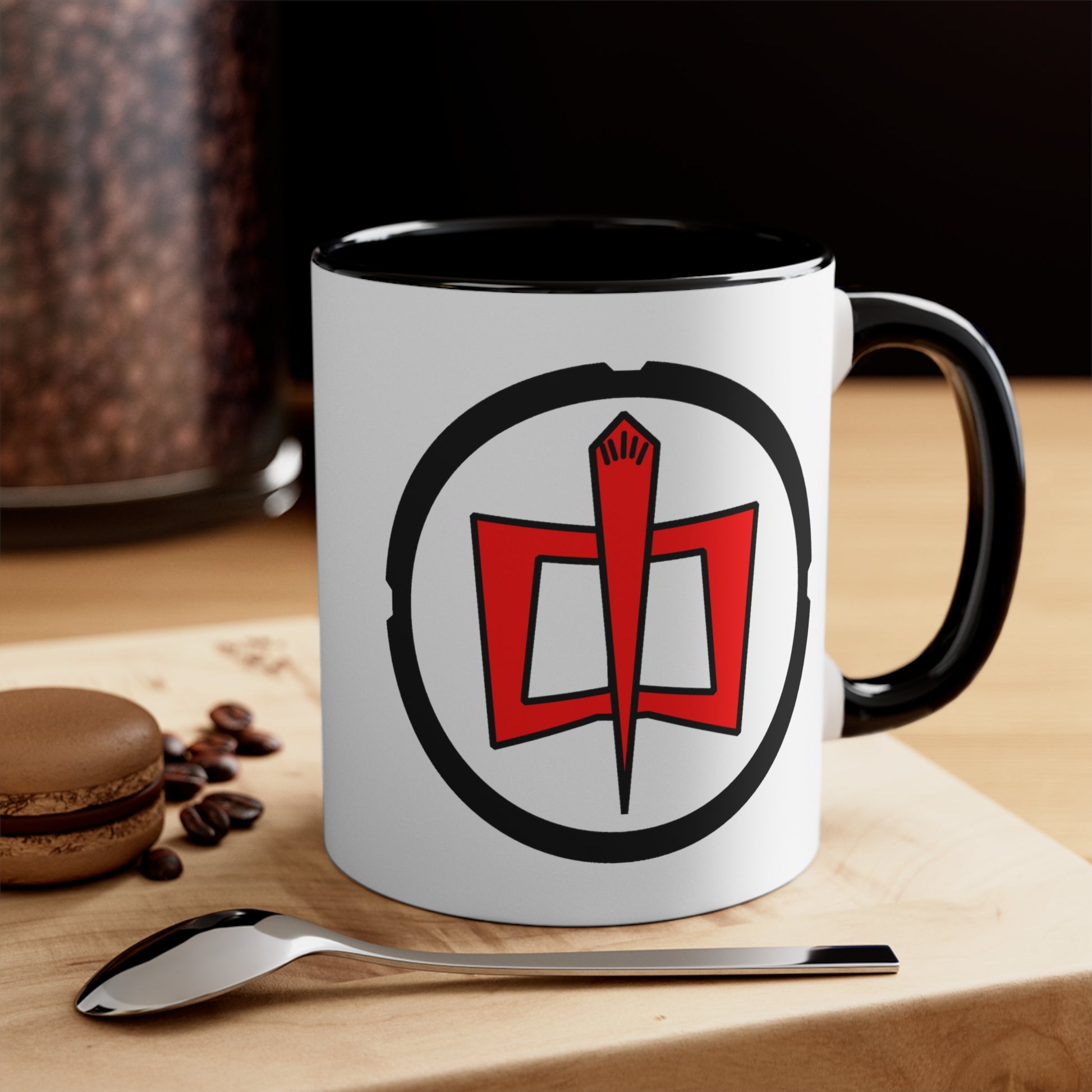 Greatest American Hero Coffee Mug - Double Sided Black Accent White Ceramic 11oz by TheGlassyLass.com