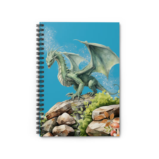 Clear Blue Skies Ahead: Spiral Notebook - Log Books - Journals - Diaries - and More Custom Printed by TheGlassyLass