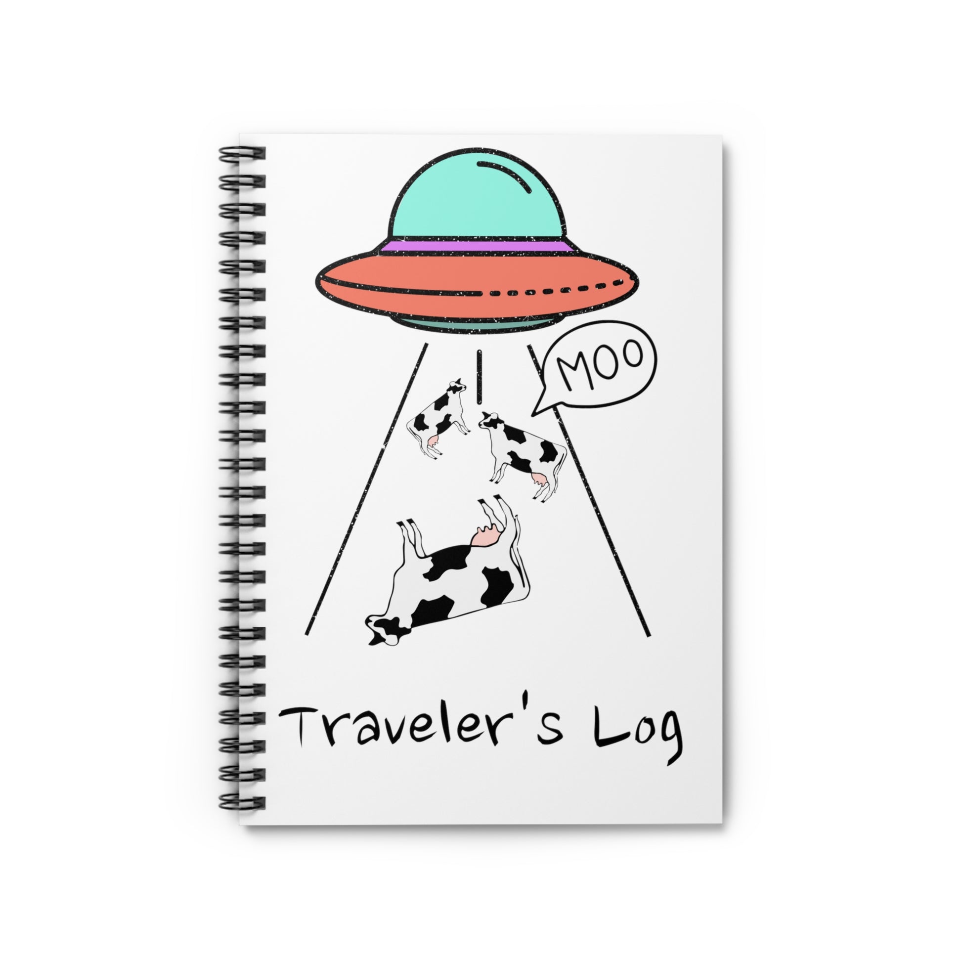 Traveler's Log: Spiral Notebook - Log Books - Journals - Diaries - and More Custom Printed by TheGlassyLass