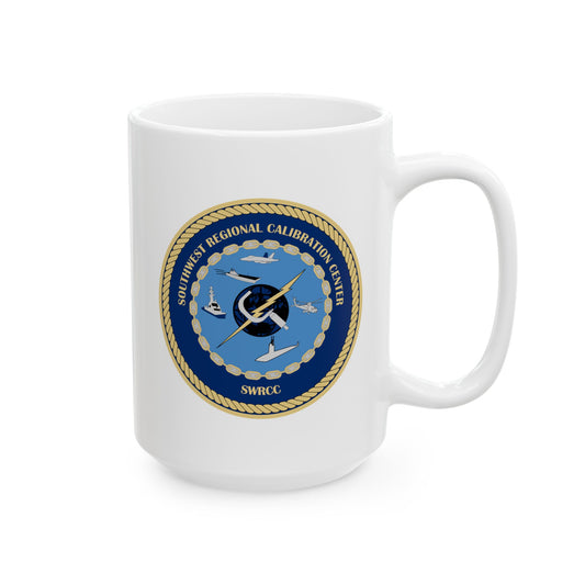 Southwest Regional Calibration Center Coffee Mug - Double Sided White Ceramic 15oz by TheGlassyLass.com