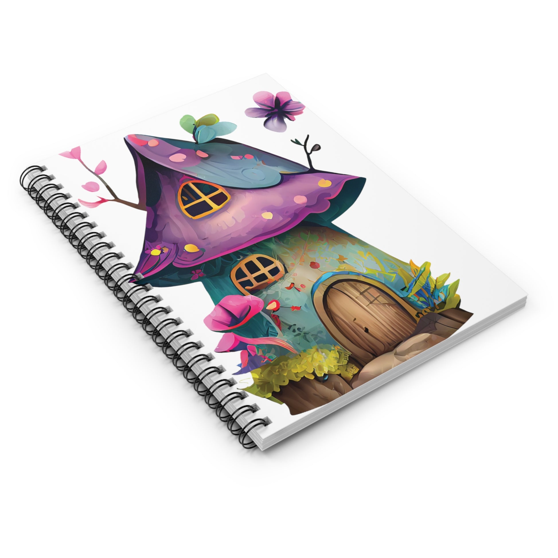 Fairy House: Spiral Notebook - Log Books - Journals - Diaries - and More Custom Printed by TheGlassyLass