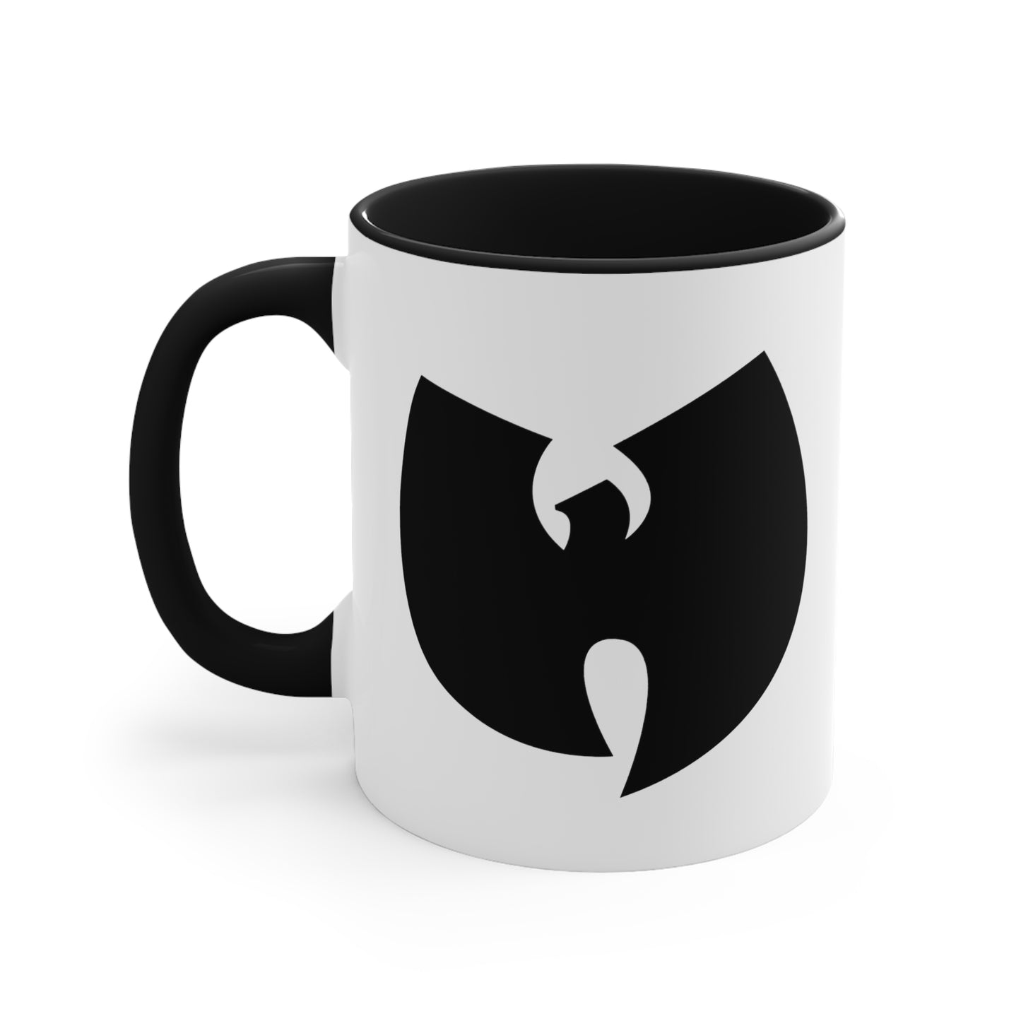 Wu-Tang Black Coffee Mug - Double Sided Black Accent White Ceramic 11oz by TheGlassyLass.com