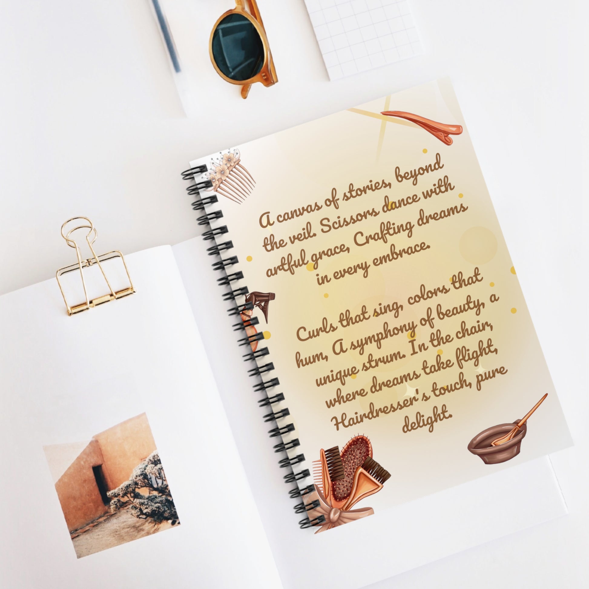 Canvas of Stories: Spiral Notebook - Log Books - Journals - Diaries - and More Custom Printed by TheGlassyLass