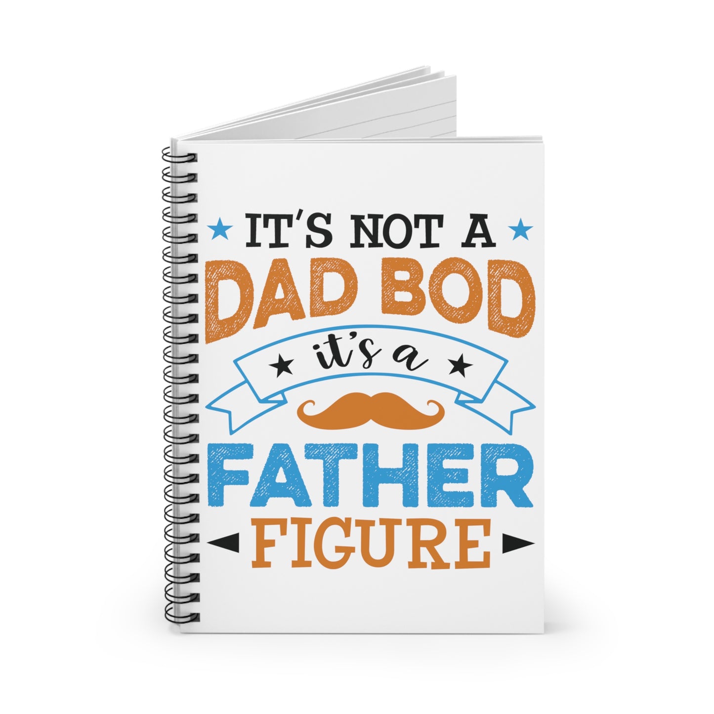 Dad Bod: Spiral Notebook - Log Books - Journals - Diaries - and More Custom Printed by TheGlassyLass