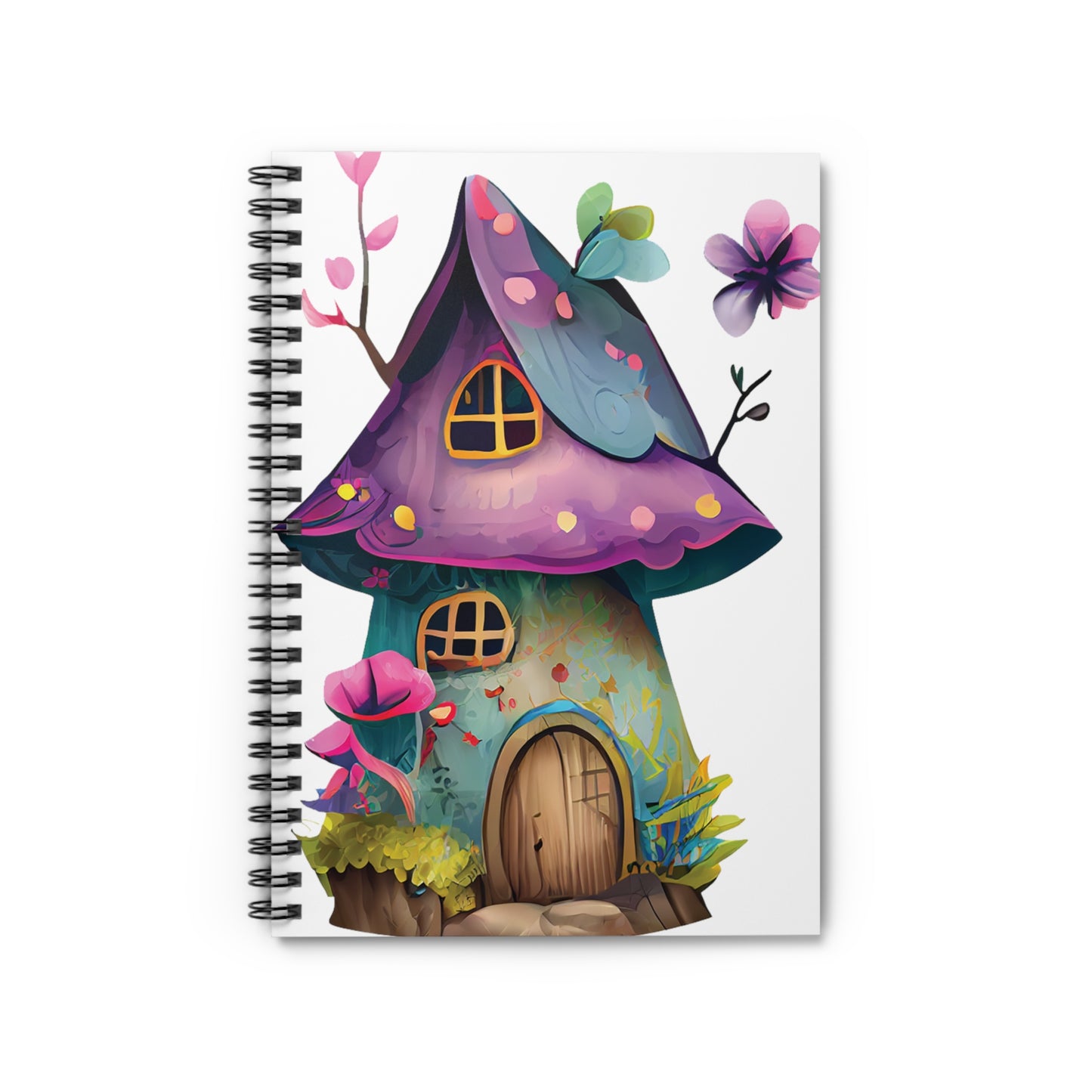 Fairy House: Spiral Notebook - Log Books - Journals - Diaries - and More Custom Printed by TheGlassyLass