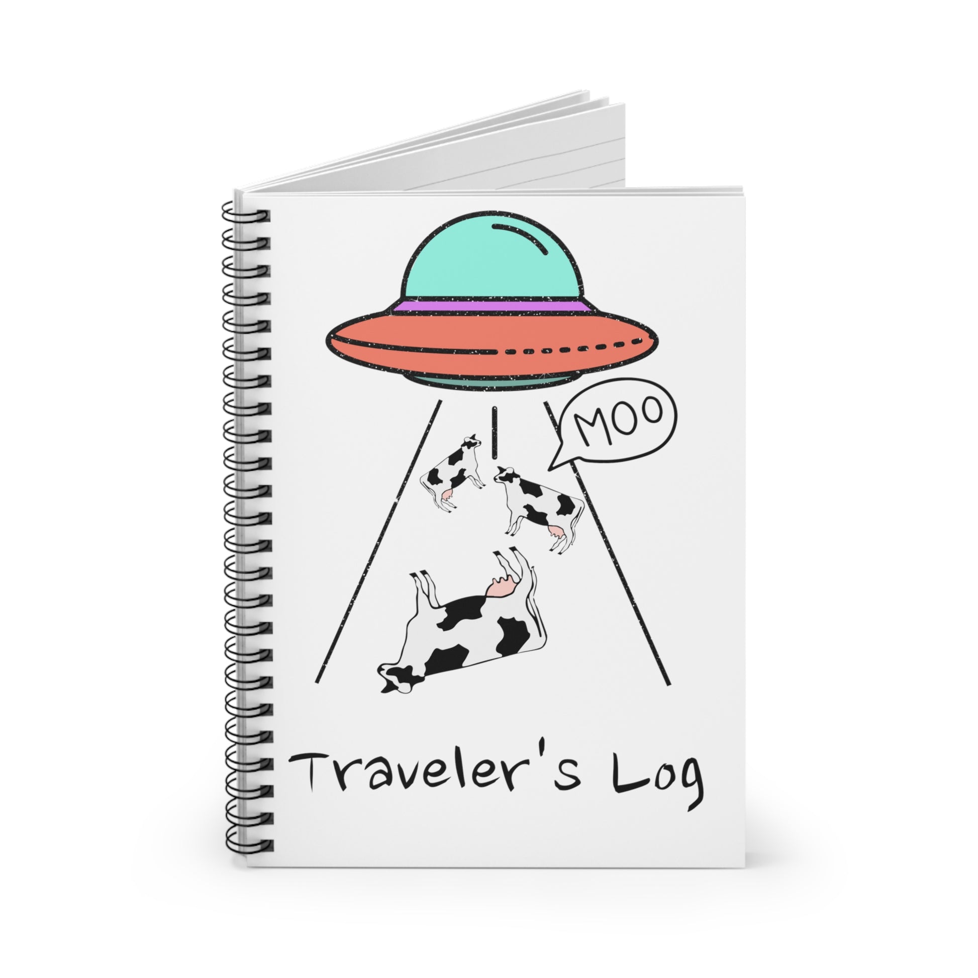 Traveler's Log: Spiral Notebook - Log Books - Journals - Diaries - and More Custom Printed by TheGlassyLass