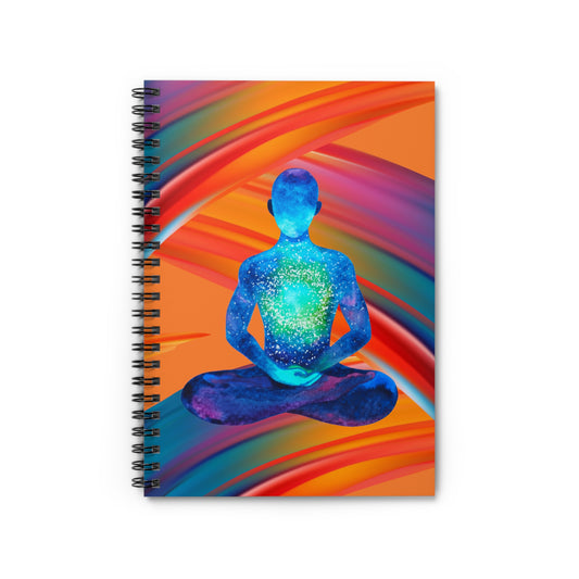 Peace from Within: Spiral Notebook - Log Books - Journals - Diaries - and More Custom Printed by TheGlassyLass