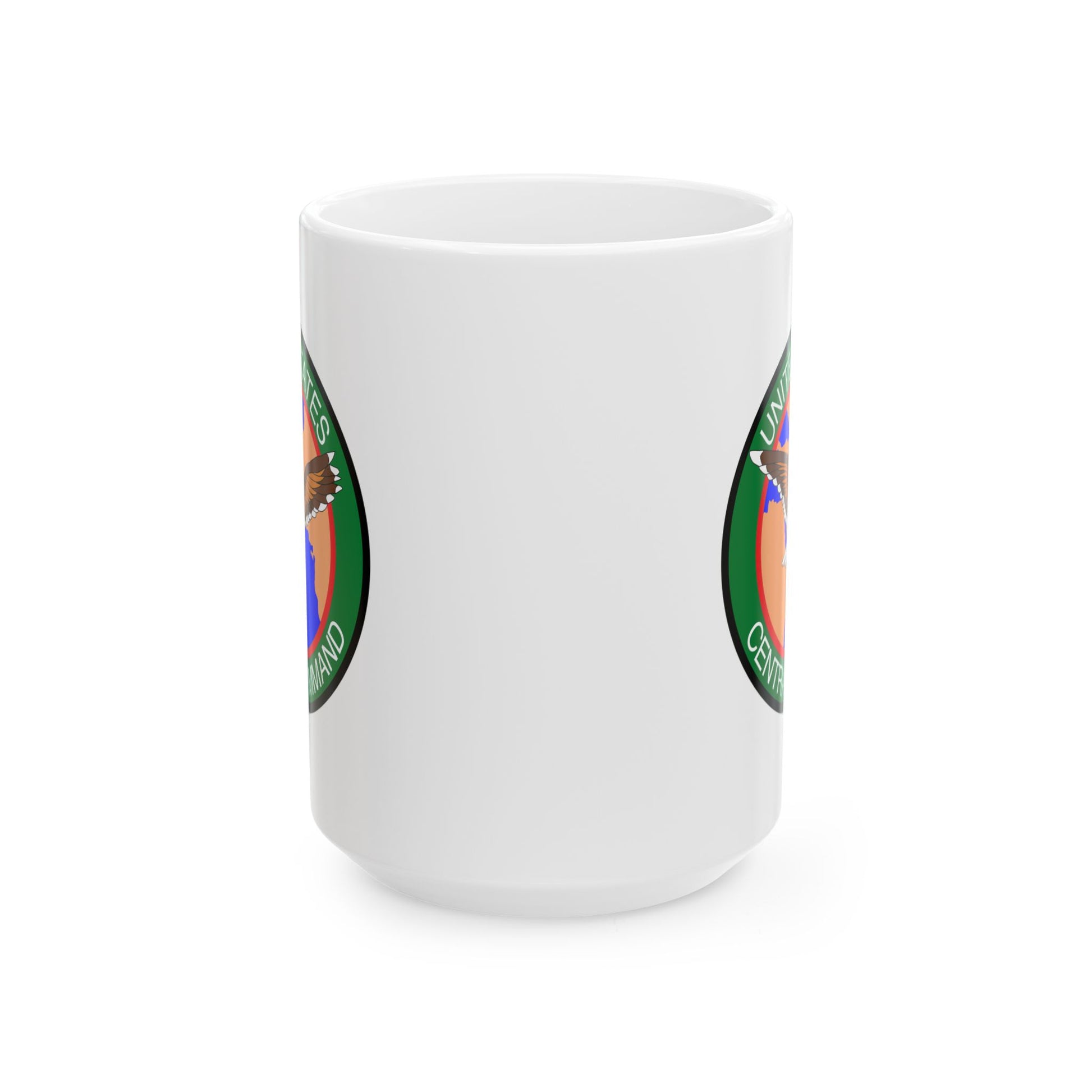 United States Central Command (CENTCOM) Coffee Mug - Double Sided White Ceramic 15oz by TheGlassyLass.com
