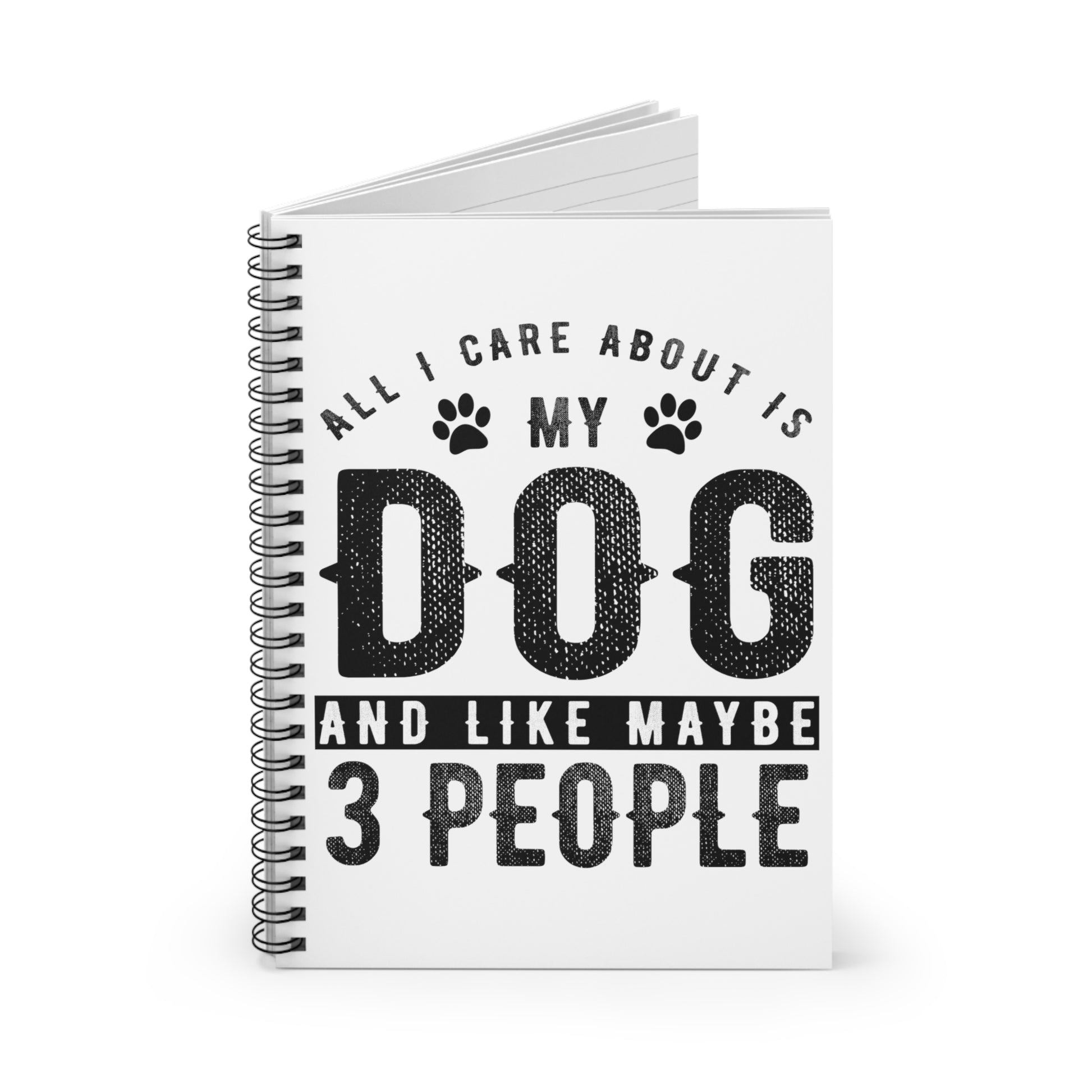 I Like My Dog: Spiral Notebook - Log Books - Journals - Diaries - and More Custom Printed by TheGlassyLass