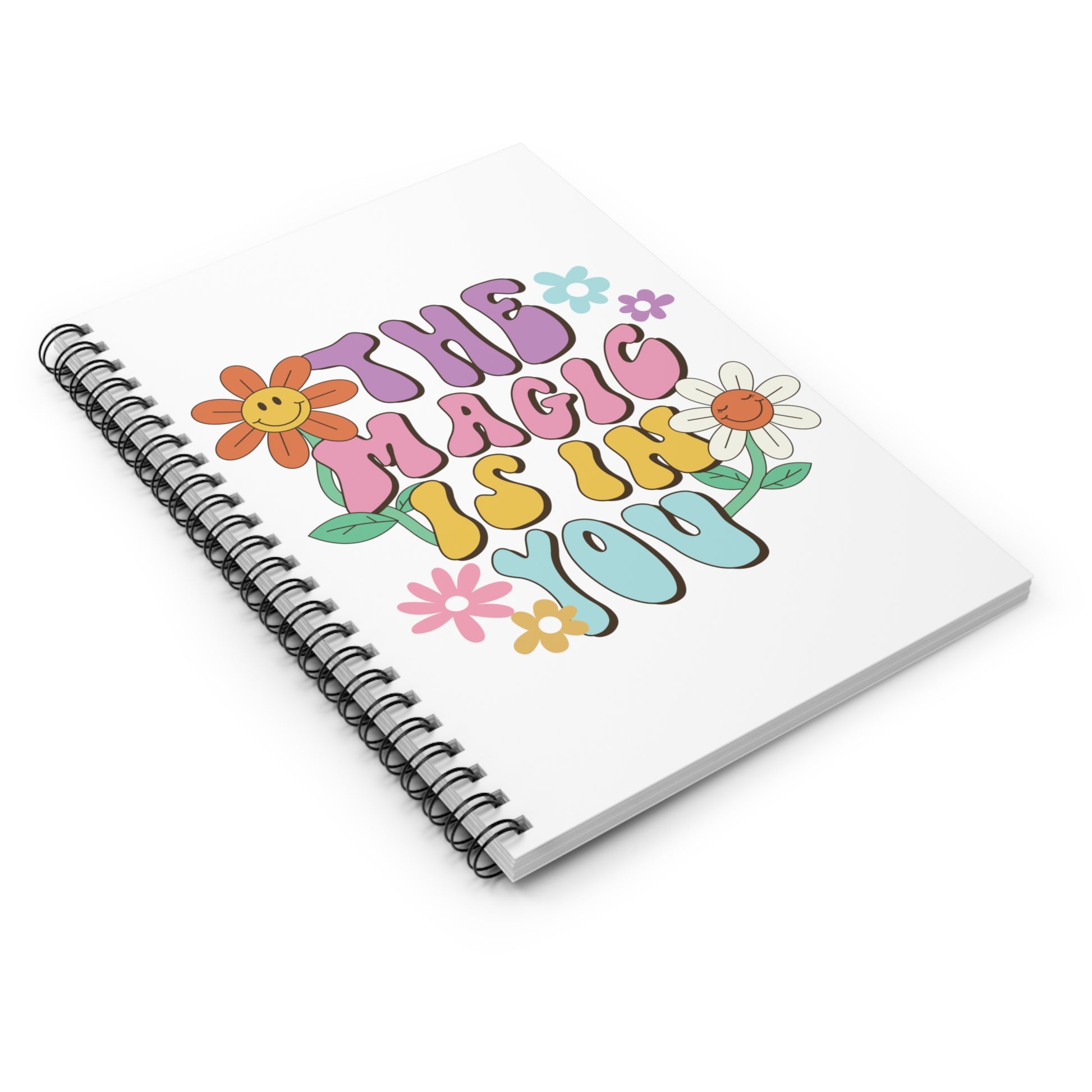 The Magic is in You: Spiral Notebook - Log Books - Journals - Diaries - and More Custom Printed by TheGlassyLass